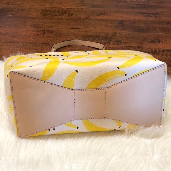 kate spade That’s Bananas Canvas Francis Tote Bag - Picture 6 of 8